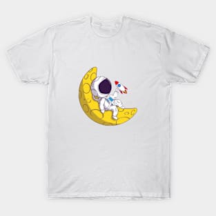 Sleep on the moon T-Shirt